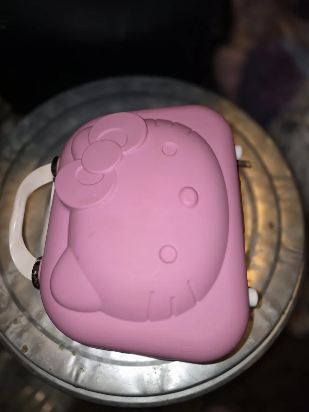 Hello Kitty Pink Silicone Carrying Case - Women Bags